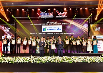 TẬP ĐOÀN KHANG ĐIỀN (KDH) TOP 50 DOANH NGHIỆP VIỆT NAM XUẤT SẮC LẦN THỨ 4 LIÊN TIẾP