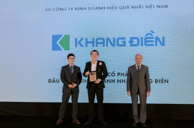 Khang Điền Vinh Dự Lọt Top 50 Công Ty Kinh Doanh Hiệu Quả Nhất Việt Nam 2023