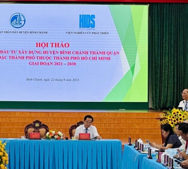 Các mục tiêu cần hoàn thành để Bình Chánh lên Thành phố vào 2025