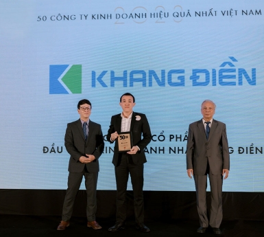 Khang Điền Vinh Dự Lọt Top 50 Công Ty Kinh Doanh Hiệu Quả Nhất Việt Nam 2023