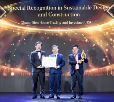 Tập Đoàn Khang Điền (KDH) Đón Nhận Giải Thưởng Tại PropertyGuru Vietnam Property Awards 2022