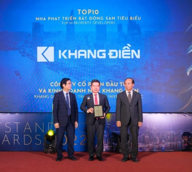 Khang Điền Group Top 10 Nhà Phát Triển Bất Động Sản Tiêu Biểu năm 2022