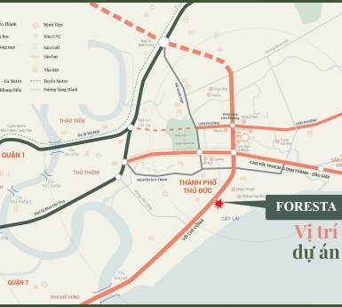 Vị trí dự án Foresta Khang Điền ở đâu, có tiềm năng gì?