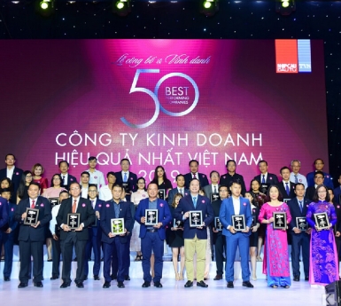 Khang Điền được tôn vinh Top 50 công ty kinh doanh hiệu quả nhất 2019