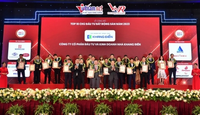 Khang Điền Top 10 Chủ đầu tư Bất động sản năm 2023